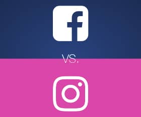 Facebook Vs. Instagram - Website